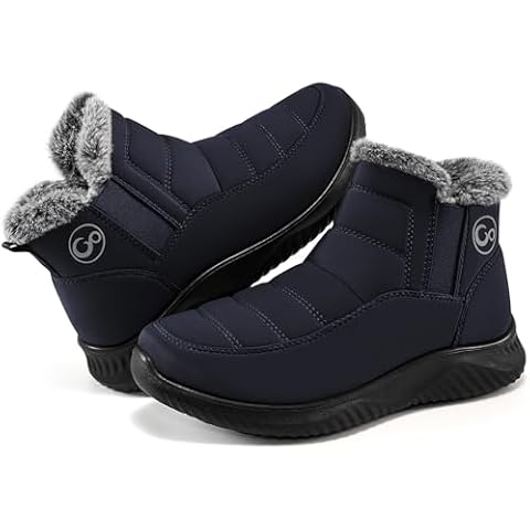 Ecetana Women's Winter Snow Boots Cover