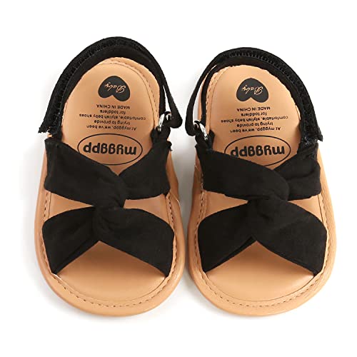 Image of Infant Baby Boys Girls Summer Sandals Party Wedding Dress Flats Shoes Newborn Crib Shoes First Walkers Prewalkers 0-18 Months