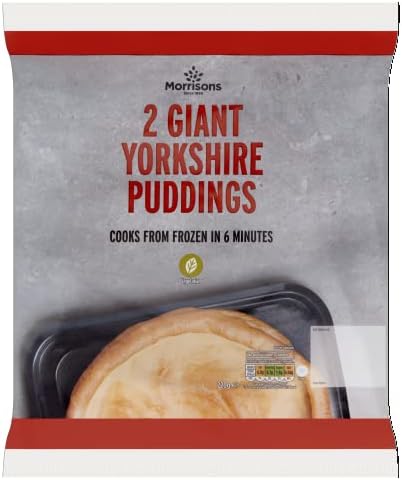Morrisons Giant Yorkshire Puddings Twin Pack 220g