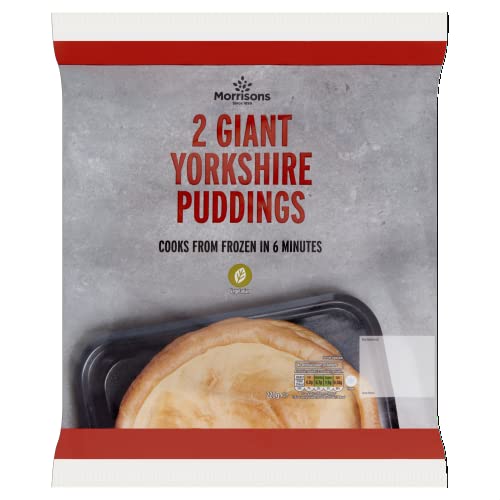 Morrisons Giant Yorkshire Puddings Twin Pack 220g