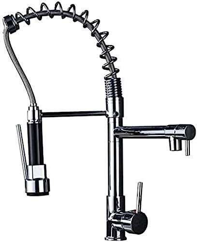 Robinet de cuisine eau chaude froide pour un nettoyage d'évier fluide