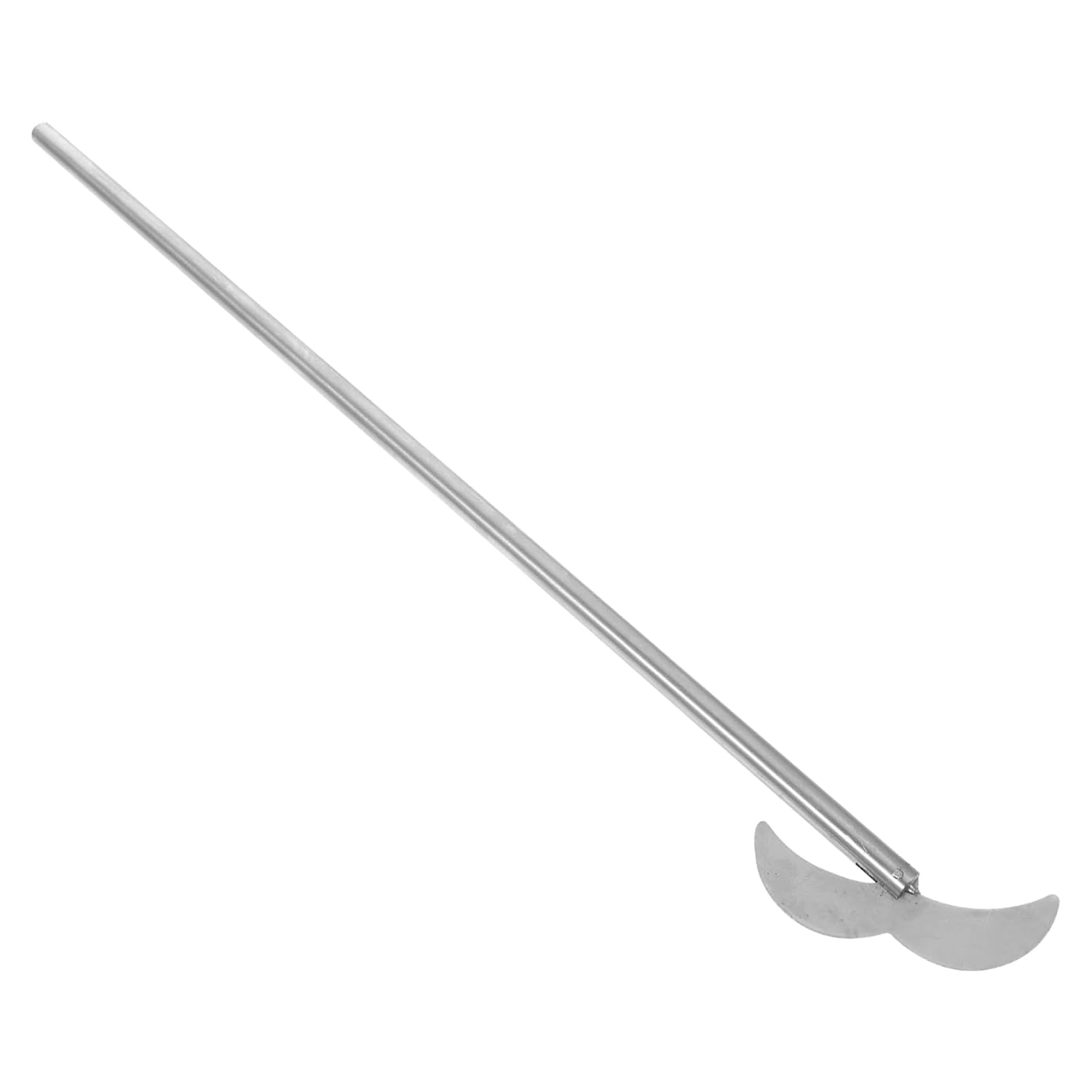 Gatuida Stainless Steel Labs Stirrer Paddle Mixing Shaft for Scientific Research Durable and Easy to Clean High Efficiency Stirring Rod for Biochemical Laboratory Use
