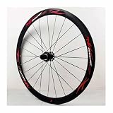 Llantas de bicicleta: Llanta de aleación de aluminio de doble capa, borde de freno negro CNC, soporte de freno C/V. Altura de la llanta 40 mm, ancho exterior 20 mm, ancho interior 13,5 mm, admite neumáticos 700C*20-35C.