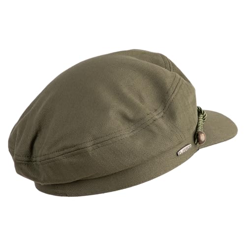 Gorra newsboy estilo pescador en algodón miniatura 3
