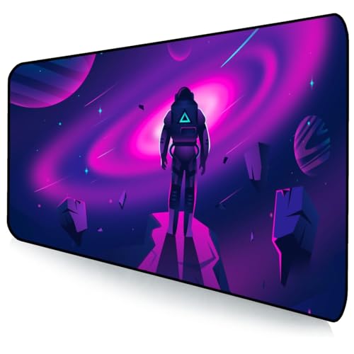 Image of Tukzer Extended Gaming Mouse Pad /Desk Mat for Speed & Precision Operation,Non-Slip Rubber Base,Smooth Cloth Surface for Laser & Optical Mouse,Computer,Laptop,Macbook,Keyboard,Office 580x280mm(GD14-05)