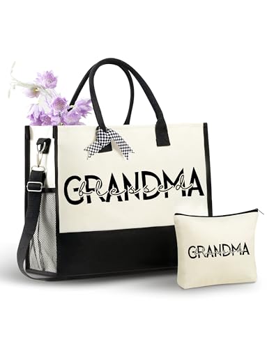 Bolso Tote de Lona InnoBeta con Cierre y Correa de Hombro miniatura 1