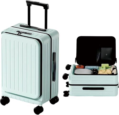 20 Inch Carry On Luggage with Front Pocket, Expandable Hardside S...