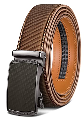BULLIANT_ABLUS BULLIANT Men's Ratchet Leather Belt Trimmable 1 3/8“-Gift Boxed