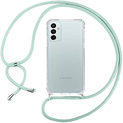 ISOI Funda con Cuerda para Samsung Galaxy M23 5G / M13 4G, Verde Cover