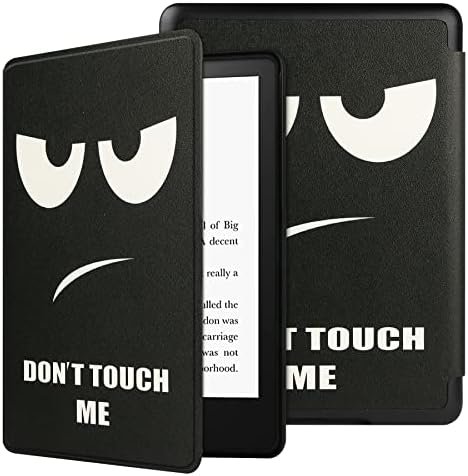 HoYiXi Case for All-new Kindle 11th Generation 2022 Release Slim Leather Protective Cover Fabric Cover Painted Shell - starry night