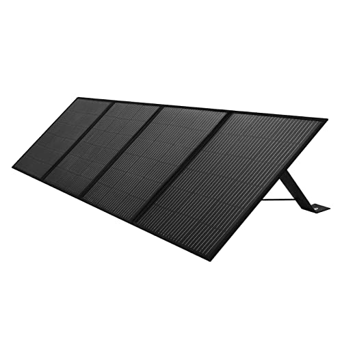 Zendure Solarpanel Faltbar 200W Solarmodul Solarladegerät Speziell Solarzelle mit MC-4 zu XT60 Kabel für Tragbare Powerstation Solar Generator Cover