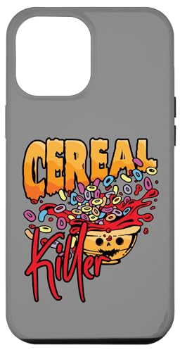 Hülle für iPhone 14 Pro Max Müsli-Killer Lustiges Halloween-Kostüm Frühstücks-Liebhaber