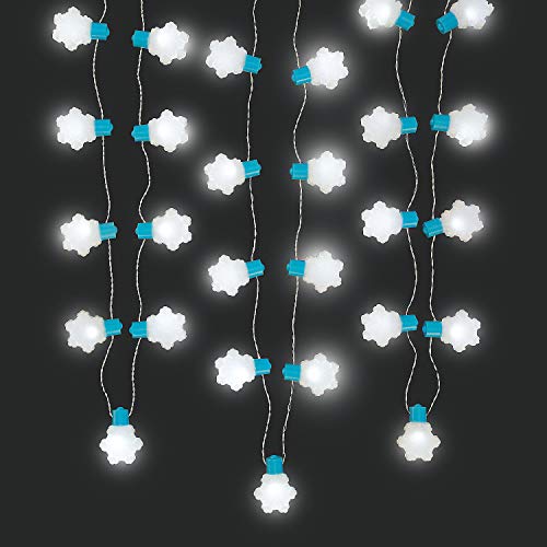 Colliers lumineux floc de neige pour illuminer vos fêtes de Noël en famille
