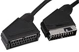 Verlängerungs-scart-kabel zum Anschluss von herkömmlichen AV-Geräten wie DVD-Playern, vhs-videos, digitalen Fernsehgeräten und natürlich Fernsehgeräten. Ausführung: Verlängerungskabel.