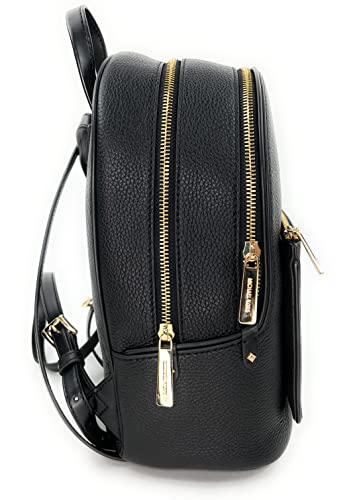 Michael Kors 35T1G4Ab2L Black With Gold Hardware Adina Medium Pebbled Leather Backpack #TOP3