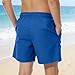 Kids Beach Shorts Loose Elastic Waist Summer Casual Swim Shorts with Inner & Pockets for 6-14 Years