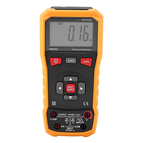 Cryfokt PM7221 �d������ѓd���L�����u���[�^�A0 �` 10V 0 �` 24mA �̃f�W�^�� DC �L�����u���[�^�A�����x 0.001mA ����\�APLC �g�����X�~�b�^�v���Z�X�M���p
