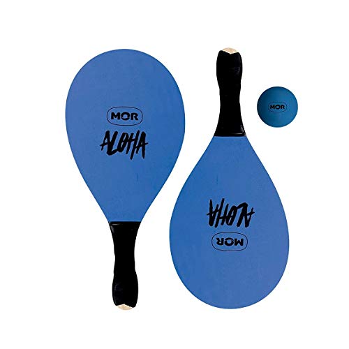 Kit Frescobol Aloha Madeira Revestida Mor sort 3700