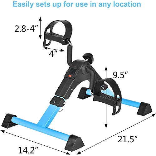 Ejercitador de piernas plegable con resistencia ajustable miniatura 5