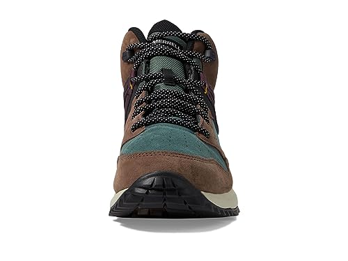 Merrell Men's Wildwood Mid Leather Waterproof, Forest, 8