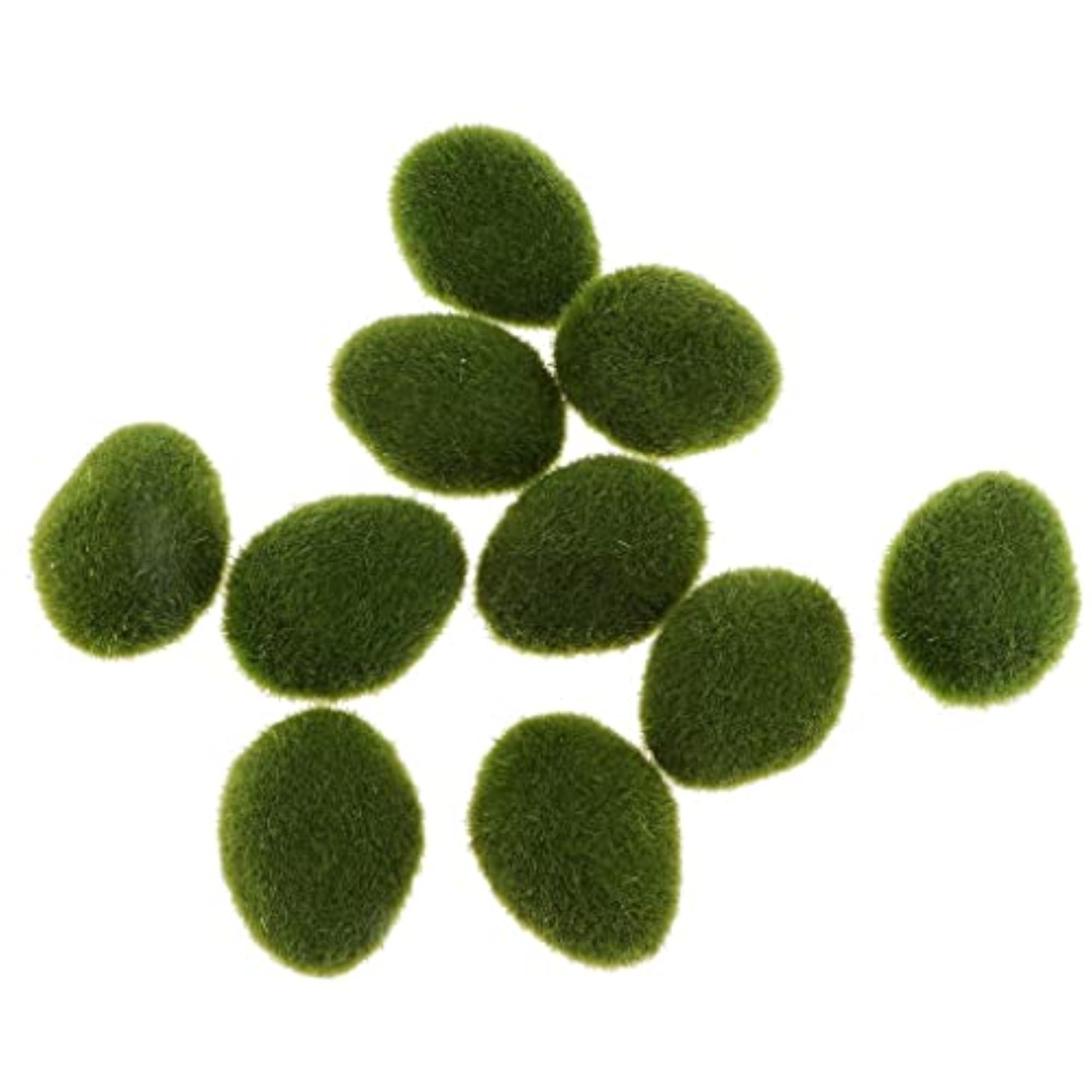 10Pcs Simulation Moss Balls for Garden Decoration