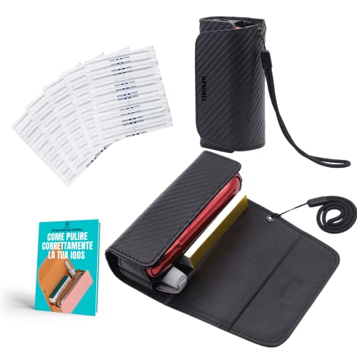 DI PURE ADDIO ALLA SPORCIZIA GRAZIE AL KIT 3 IN 1: Upshell lavora per il soddisfacimento dei clienti offrendo insieme alla cover, 10 bastoncini pulisci holder per una puliza completa e approfondita e un Ebook dimostrativo, così potrai pulire la tua IQOS nel migliore dei modi. Tre accessori che renderanno il tuo stile di vita molto più pratico
