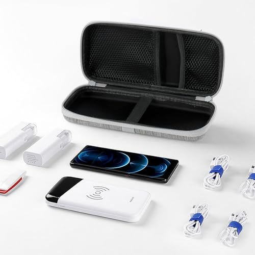 Genérico Estojo Case de proteção para eletrônicos PRETO, resistente à água Organizador Guardar Fone/