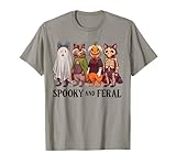 Photo Gallery divertente halloween spettrale e feral raccoon zucca ragazzi bambini maglietta Photo Gallery divertente halloween spettrale e feral raccoon zucca ragazzi bambini maglietta