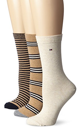 Tommy Hilfiger Women's 3 PR Dual Stripe