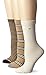 Tommy Hilfiger Women's Three-Pack Dual-Stripe Socks