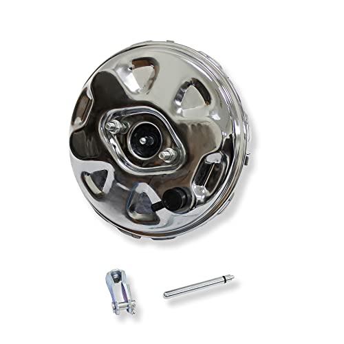 Demotor Performance 11" Gm Delco Style Single Diaphram Brake Booster Chrome #TOP1