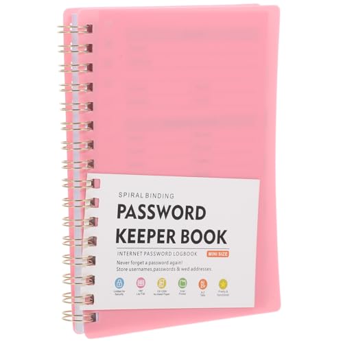 LEDMOMO 小型パスワードブック アルファベットタブ付きウェブサイトログイン整理ノート パスワード管理ノート 多用途住所オーガナイザー