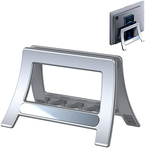 SOARCHICK Laptop Stand for Desk Gravity Locking Vertical Laptop ...