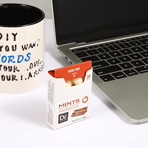 Dc24 Daily Care 100% Erythritol Cinnamon Mints, Sugar Free Breath Mints, Low Calorie, No Aspartame, Keto, 30 Count, Pack Of 4 #TOP5
