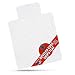 Office Chair Mat for Carpeted Floors, Studded Desk Floor Mat, Clear Heavy Duty for Low and Medium Pile, Beveled Edge with Lip Large 36" X 48" Shipped Flat by Mastermat