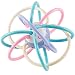 Produktbild Fliyeong Bunte Rassel Spielzeug Kind Rassel Regenbogen Ball Spielzeug für Kinder geistige Entwicklung langlebig und nützlich