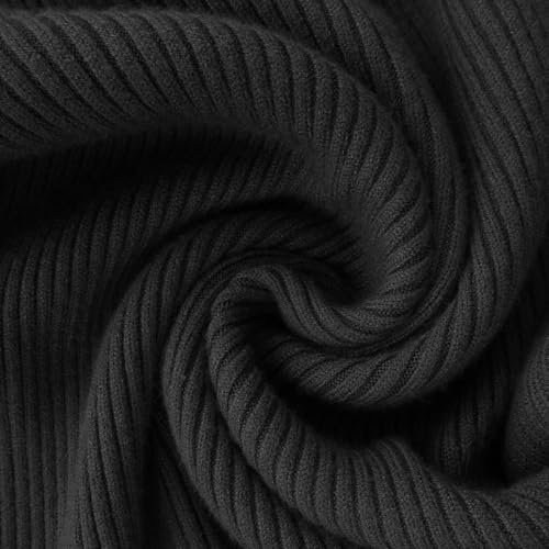 for Mens Winter Fall Long Sleeve Turtle Neck Sweater Thick Crochet Thermal Knit Basic Man 2025 Y2K2