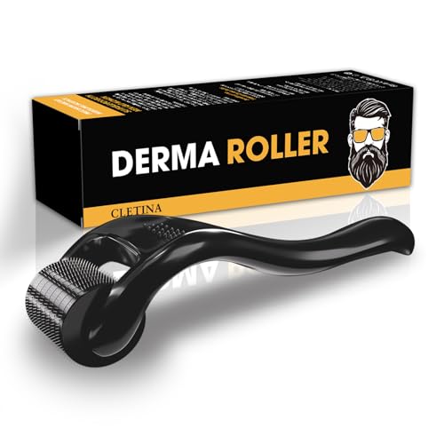 540 Titanium Derma Roller – Microneedle Micro Needle Roller for Men and Women Home Use – Microneedling Roller Microneedle Skin Care Tool A12