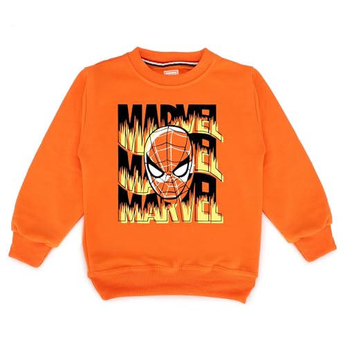 Image of Kids Graphic Print Woolen Sweatshirts with Round Neck and Full Sleeves (SWT-25)