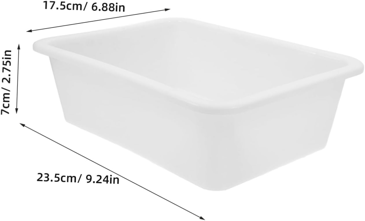 5pcs Tough Lab Tray 7cm Plate Chemical Storage Portable Space-Saving Design