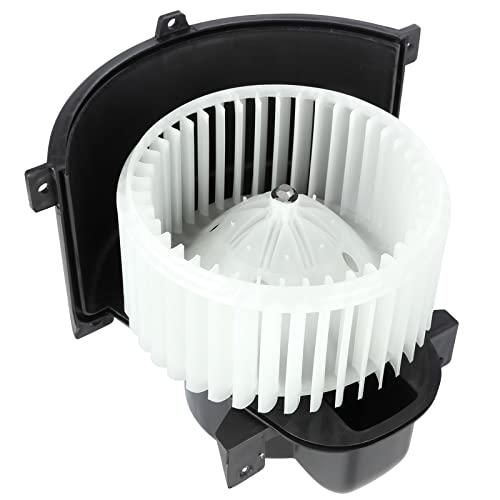700262 Hvac Heater Blower Motor With Fan Cage Compatible With Audi Q7 Motor 2007-2015, 2004-2010 Volkswagen Touareg, Replaces# 7L0-820-021-Q 7L0820021Q 4L1820021B Air Conditioning Motor Fan Assembly #TOP13