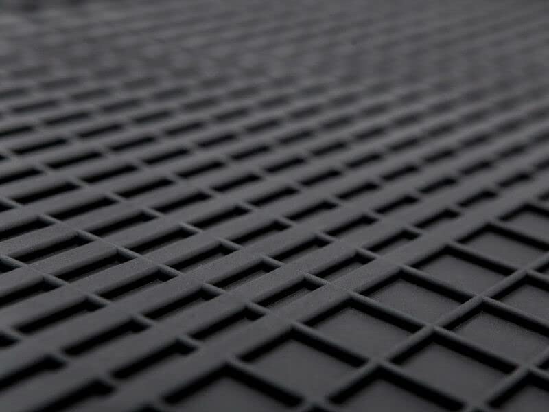 Tapis Caoutchouc Avant Pour Renault Twingo I (1993-2006) - 2 Pièces, Antidérapants, Noirs
