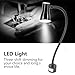 7W LED Sewing Machine Light - Flexible Gooseneck Magnetic Work Lamp for Industrial Use - Machine Tool Lighting for Lathes, Workbenches, Desks - Bright White 5000K(US Standard)