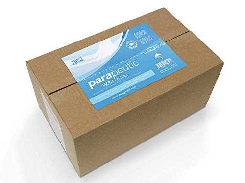 Parapeutic Paraffin Wax Refills in 1lb Bags (10 Total) - Quality Paraffin for Personal & Spa Use in Wax Baths & Warmers - Smooths the Skin, Aching Joints, Hands & Feet - Unscented