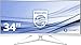 Produktbild Philips 349X7FJEW/00 86 cm (34 Zoll) Monitor (2 x HDMI, USB-Hub 3.0, 4ms Reaktionszeit, 3440 x 1440, Displayport, curved) weiß