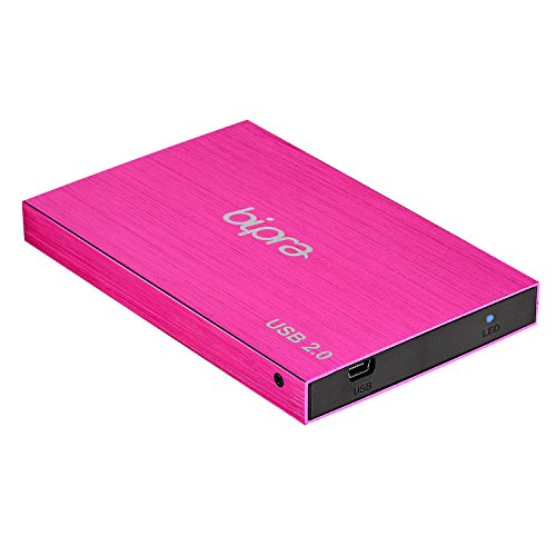 BIPRA 200Gb 200 Gb 2.5 USB 2.0 External Pocket Slim Hard Drive - Sweet Pink - Ntfs (200Gb)