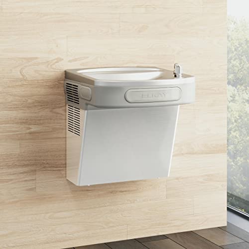 Elkay Wall Mount Ada Cooler With Bubbler Non-Filtered Refrigerated Stainless #TOP1