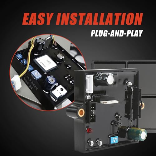 0D4409 Upgraded Portable Controller PCB with Idle Control Compatible with Generac generators 0D44090SRV