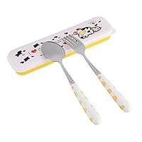 Posate Bambini 4 Pezzi In Acciaio Inox - Forchetta, Coltello, Cucchiaio, Cucchiaino - Foto 4