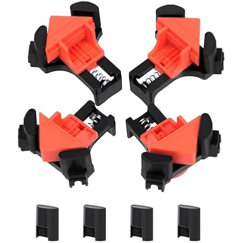 Mardatt 4Pcs Adjustable Right Angle Clamps Cover